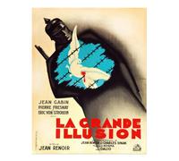 Poster vintage La Grande Illusion arte da parete decorazione casa di alta...
