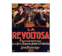 Poster Vintage "La Revoltosa" Wall Art per Arredamento Casa Qualità Premium