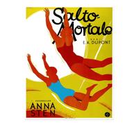 Poster vintage Salto Mortale Wall Art - Design audace e dinamico