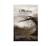Poster vintage su tela del film The Conjuring, decorazione per camera da letto, sport, ufficio, camera da letto, regalo, senza cornice, 30 x 45 cm