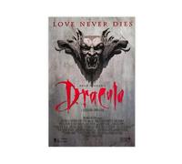 Poster vintage su tela, motivo: Bram Stoker's Dracula 1992, decorazione per camera da letto, ufficio, camera da letto, regalo, 20 x 30 cm