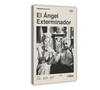 Poster vintage su tela, motivo: The Exterminating Angel (El Ángel Exterminador), decorazione per camera da letto, ufficio, camera da letto, regalo, 40 x 60 cm