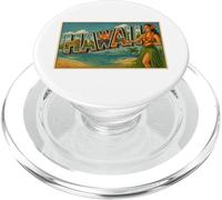 Poster vintage vintage anni '50, souvenir da viaggio, grafica artistica PopSockets PopGrip per MagSafe