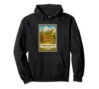 Poster vintage vintage Stratford Upon Avon Inghilterra grafica artistica Felpa con Cappuccio