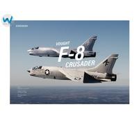 Poster Vought F-8 Crusader Military Fighter Jet Print - 12X16/16X20/18X24/24X36