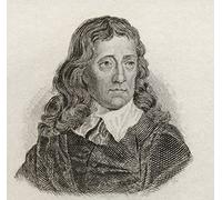 Posterazzi John Milton 1608-1674, poeta polemicista inglese e servitore civile. Dal dizionario storico di Crabb's Published 1825, stampa poster (15 x 14)