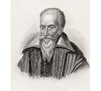 Posterazzi Joseph Justus Scaliger 1540-1609. Leader religioso e studioso francese. dal dizionario storico dei granchi del libro pubblicato nel 1825. Stampa poster (13 x 15)