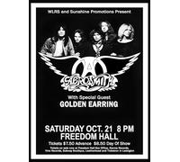 Postercinema Aerosmith Live Concert at Freedom Hall Saturday October 21 - poster cm. 30 x 40