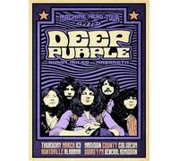 Postercinema Deep Purple at Madison County Coliseum Huntsville 1972 - poster cm. 30 x 40