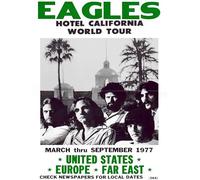 Postercinema Eagles Hotel California World Tour - poster cm. 30 x 40