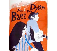 Postercinema Joan Baets & Bob Dylan in Concert - poster cm. 30 x 40