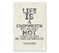 Postereck - 2082 - Poster vintage con scritta "Life Is Motivation" - Poster da parete - Poster da parete - 3:2 - 30,0 cm x 20,0 cm