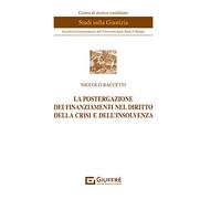 La postergazione dei finanziamenti nel diritto della crisi e dell'insolvenza