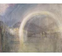 POSTERIIk Dipinti Famosi Arte della tela Poster con artistiche Arcoíris sobre el lago Awe C de Mallord William Turner per L'arredamento del Soggiorno 60x90cm
