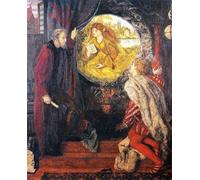 POSTERIIk Dipinti Famosi Arte della tela Poster con artistiche El espejo mágico de Lucy Madox Rossetti per Decorazioni per la Casa 60x90cm