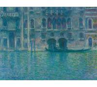 POSTERIIk Dipinti Famosi Arte della tela Poster con artistiche Palacio Da Mula de Claude Monet per Decorazioni per la Casa 60x90cm