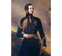 POSTERIIk Dipinti Famosi Arte Dipinto Pittura Astratta Alberto de Sajonia Coburgo y Gotha con el Vellocino de Oro de Xaver Winterhalter per Decorazioni per la Casa 60x90cm