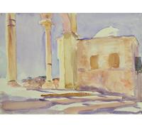 POSTERIIk Dipinti Famosi Arte Dipinto Pittura Astratta Cúpula de la Roca Jerusalén por John Singer Sargent per L'arredamento del Soggiorno 60x90cm