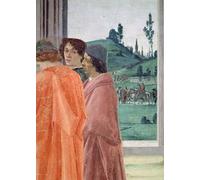 POSTERIIk Dipinti Famosi Arte Dipinto Pittura Astratta La disputa con Simón Mago y la crucifixión de San Pedro de Filippino Lippi per Decorazioni per la Casa 60x90cm