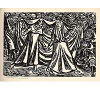 POSTERIIk Dipinti Famosi Arte Dipinto Pittura Astratta Las Transformaciones de Dios Danza de la Muerte de Ernst Barlach per Decorazioni per la Casa 60x90cm