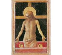 POSTERIIk Dipinti Famosi Arte Dipinto Pittura Astratta Paz con la Piedad de Fra Filippo Lippi per Decorazioni per la Casa 60x90cm