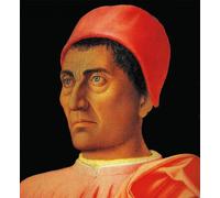 POSTERIIk Dipinti Famosi Murale Tela Vintage Quadri Retrato de Carlo de Medici por Andrea Mantegna per la Decorazione Della Parete 60x90cm