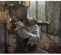 POSTERIIk Dipinti Famosi Murale Tela Vintage Quadri Retrato de Madame Hessel Lucie Hessel era la esposa del artista comerciante de arte de Edouard Vuillard per L'arredamento del Soggiorno 60x90cm