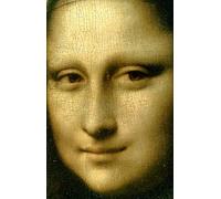 POSTERIIk Dipinti Famosi Murale Tela Vintage Quadri Ritratto di Monna Lisa Particolare di Leonardo Da Vinci per L'arredamento del Soggiorno 60x90cm