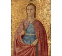 POSTERIIk Dipinti Famosi Murale Tela Vintage Quadri Santo de Piero Della Francesca per L'arredamento del Soggiorno 60x90cm