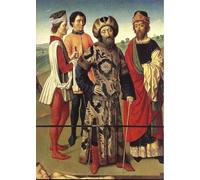 POSTERIIk Dipinti Famosi Pittura Immagine Tela Dipinti d'arte graffiti Martirio de San Erasmo de Dirck Bouts per Decorazioni per la Casa 60x90cm