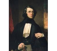 POSTERIIk Dipinti Famosi stampa tela poster Ritratto Dipinti d'arte Alexander Van Rensselaer por George Peter Alexander Healy per Decorazioni per la Casa 60x90cm