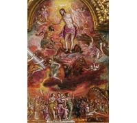 POSTERIIk Dipinti Famosi stampa tela poster Ritratto Dipinti d'arte Central que representa una alegoría del caballero cristiano de El Greco per Decorazioni per la Casa 60x90cm