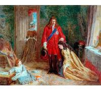 POSTERIIk Dipinti Famosi stampa tela poster Ritratto Dipinti d'arte La bendición del duque de William Powell Frith per la Decorazione Della Parete 60x90cm
