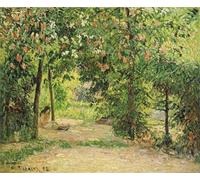 POSTERIIk Dipinti Famosi stampa tela poster Ritratto Dipinti d'arte Pastora Montfoucault de Camille Jacob Pissarro per L'arredamento del Soggiorno 60x90cm