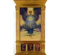 POSTERIIk Famoso Arte della tela Poster con artistiche en honor a Cs Rolls Pioneer of Motor and Aerial Transport por Eleanor Fortescue brickdale per Decorazioni per la Casa 60x90cm