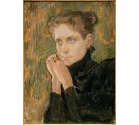 POSTERIIk Famoso Arte della tela Poster con artistiche Retrato de la actriz Ida Aalberg Akseli Valdemar Gallen Kallela per la Decorazione Della Parete 60x90cm
