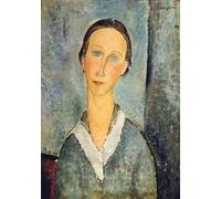 POSTERIIk Famoso Arte Dipinto Pittura Astratta Chica en un marinero de Amedeo Modigliani per Decorazioni per la Casa 60x90cm