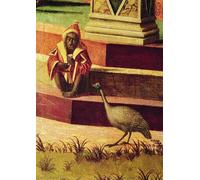 POSTERIIk Famoso Arte Dipinto Pittura Astratta Detalle del regreso de los embajadores ingleses del ciclo de Santa Úrsula de Vittore Carpaccio per Decorazioni per la Casa 60x90cm