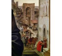 POSTERIIk Famoso Arte Dipinto Pittura Astratta Detalle del retablo de Nerli de la puerta de San Frediano en Florencia por Filippino Lippi per Decorazioni per la Casa 60x90cm