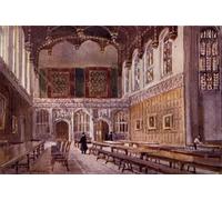 POSTERIIk Famoso Arte Dipinto Pittura Astratta el Salón del Kings College por William Matthison per L'arredamento del Soggiorno 60x90cm