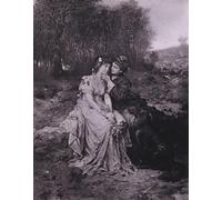 POSTERIIk Famoso Arte Dipinto Pittura Astratta Escena del cuento de invierno de Shakespeare de Gabriel Max per la Decorazione Della Parete 60x90cm