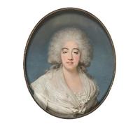 POSTERIIk Famoso Arte Dipinto Pittura Astratta Princesa María Joséfina de Saboya de Boze per la Decorazione Della Parete 60x90cm