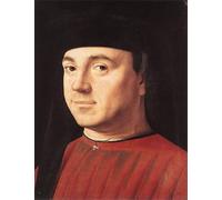 POSTERIIk Famoso Arte Dipinto Pittura Astratta Retrato de un hombre Antonello da Messina per Decorazioni per la Casa 60x90cm