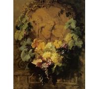 POSTERIIk Famoso Murale Tela Vintage Quadri en honor a Baco de Jean Baptiste Robie per la Decorazione Della Parete 60x90cm