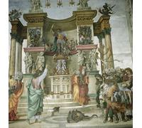 POSTERIIk Famoso Murale Tela Vintage Quadri San Felipe exorcizando a un demonio de Filippino Lippi per L'arredamento del Soggiorno 60x90cm