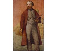 POSTERIIk Famoso Pittura Immagine Tela Dipinti d'arte graffiti Autorretrato de William Page per L'arredamento del Soggiorno 60x90cm
