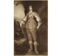POSTERIIk Famoso Pittura Immagine Tela Dipinti d'arte graffiti Carlos Luis de Anthony Van Dyck per Decorazioni per la Casa 60x90cm