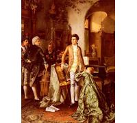POSTERIIk Famoso Pittura Immagine Tela Dipinti d'arte graffiti el dilema del musico de carl herpfer per la Decorazione Della Parete 60x90cm