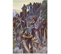 POSTERIIk Famoso Pittura Immagine Tela Dipinti d'arte graffiti El regreso de los espías de Harold Copping per L'arredamento del Soggiorno 60x90cm