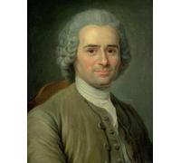 POSTERIIk Famoso Pittura Immagine Tela Dipinti d'arte graffiti Jean Jacques Rousseau por Maurice Quentin De La Tour per la Decorazione Della Parete 60x90cm